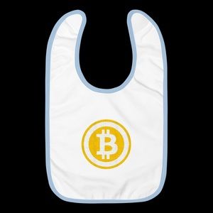 Bitcoin Baby Bibs by KRYPTO THREADZ